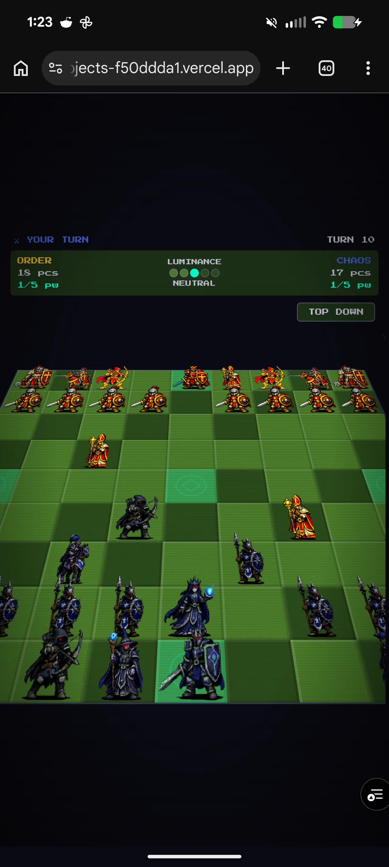 Dark Squares key art