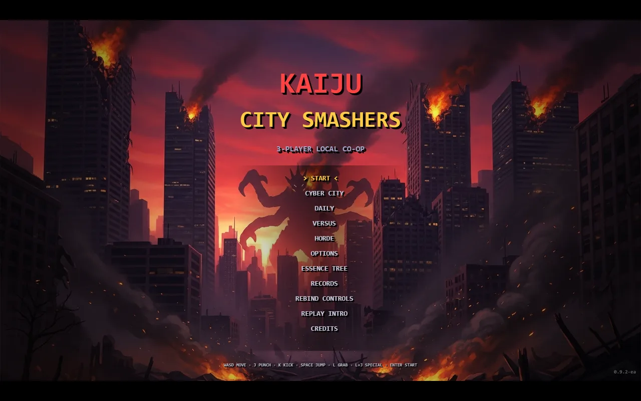 Kaiju City Smasher key art
